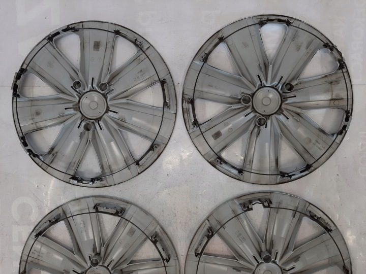 4× Колпак Volkswagen Оригинальный 16" серебристый, фото 8