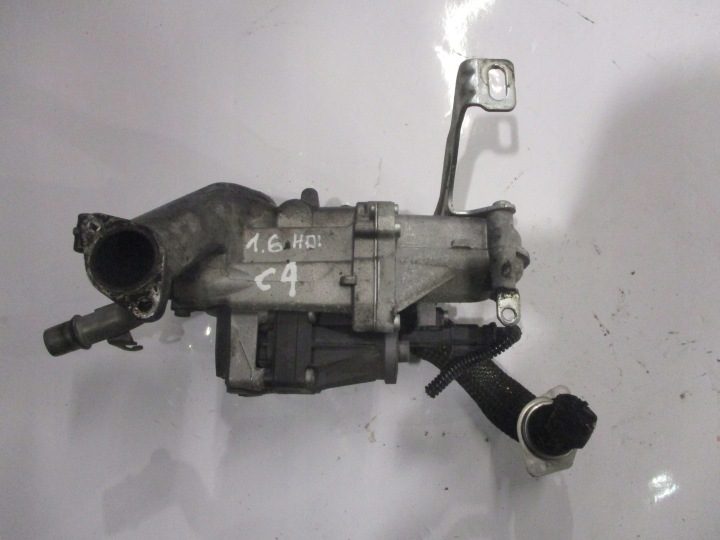 РАДИАТОР EGR ТРУБА EGR КОМПЛЕКТ CITROEN C4 II 1.6 HDI, фото 1