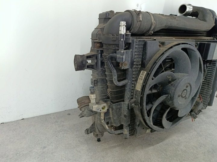 Комплект радиаторов с вентилятором Opel Zafira B 13158655 13171426 0130303973, фото 5