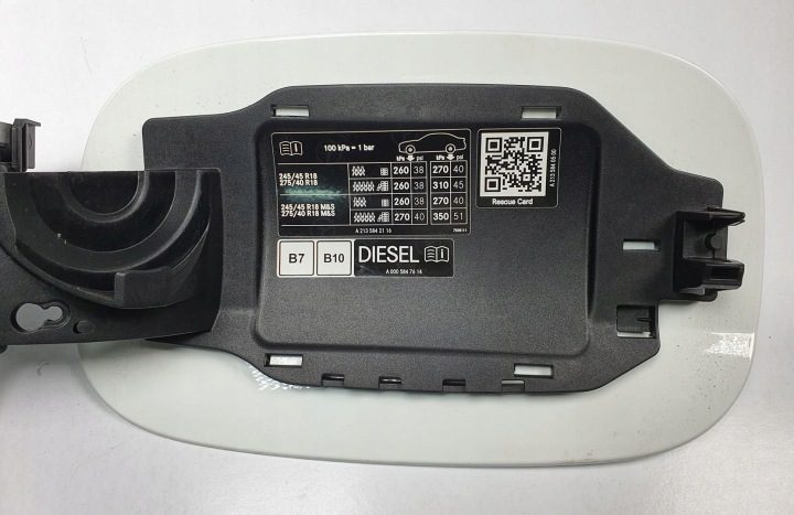 ЛЮЧОК ГОРЛОВИНЫ БЕНЗОБАКА 149 MERCEDES W213 A2136303003 A0005847614, фото 3