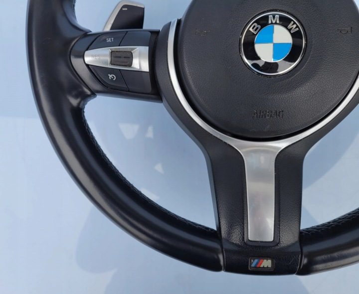 РУЛЬ ЛЕПЕСТКА ПОДУШКА BMW F20 F21 F22 F23 F30 F31 F34 ОЧЕНЬ ХОРОШАЯ (3, фото 5