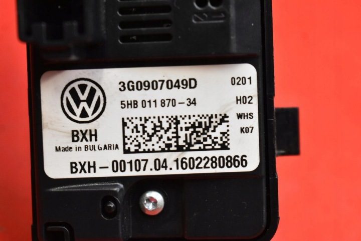 ПАНЕЛЬ УПРАВЛЕНИЯ ОБДУВА КОНДИЦИОНЕРА ЗАДНЯЯ 3G0907049D VW PASSAT B8 УНИВЕРСАЛ 14-20, фото 7