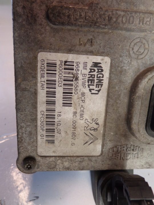 CITROEN C4 I GRAND PICASSO 1.6 HDI ЭБУ КОРОБКИ 9664965580, фото 3