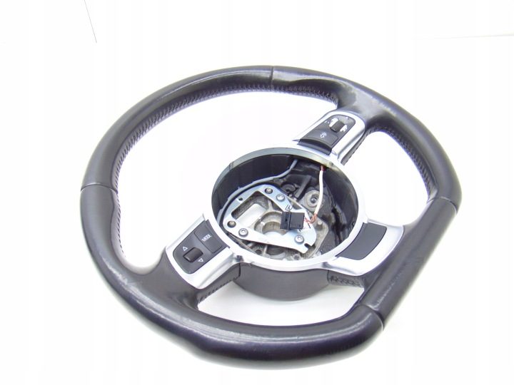 РУЛЬ МУЛЬТИФУНКЦИОНАЛЬНЫЙ КОЖА КОЖАНАЯ СРЕЗАННАЯ AUDI A3 8P TT 8J 8J0419091B, фото 1