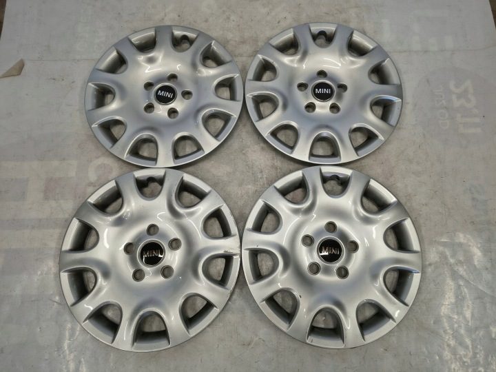 4× Колпак 15'' R15 оригинал комплект 6854171 Mini ONE F56 18 г., фото 2