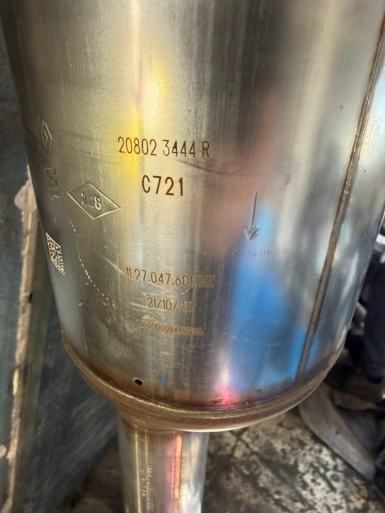 ГЛУШИТЕЛЬ FAP ВЫХЛОП КАТАЛИЗАТОР MASTER IV V 2.0 dCi 201204739r 208023444r, фото 3