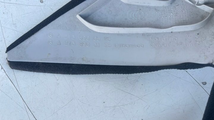 Защита левая обшивка стойки Mercedes E класс W213 A2136900525, фото 4