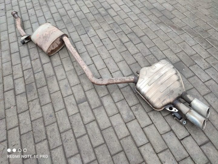 AUDI A6 C7 ГЛУШИТЕЛЬ 2.0 TDI GIEŁDA, фото 1