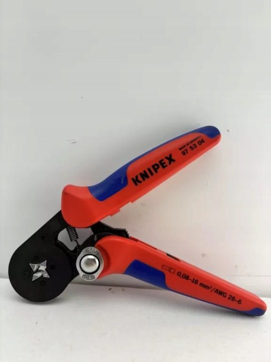 ОБЖИМНЫЕ КЛЕЩИ ДЛЯ TULEJEK KABLOWYCH 0,08-16MM² 180 мм 97 53 14 KNIPEX, фото 1