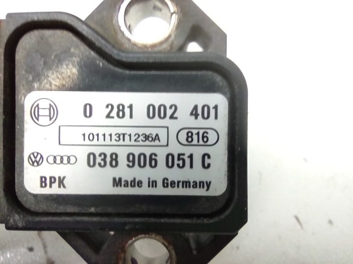 ДАТЧИК ДАВЛЕНИЯ MAP 038906051C A4 B7 B8 A5 8T A6 C6 2.0TDI BLB CAG, фото 3