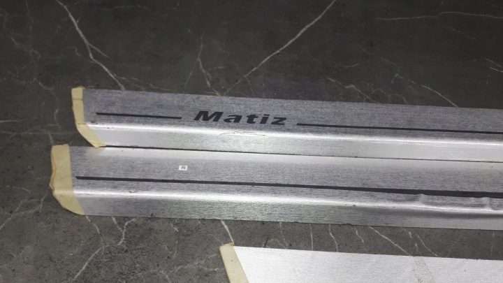 Накладки порогов Daewoo Matiz КОМПЛ., фото 3
