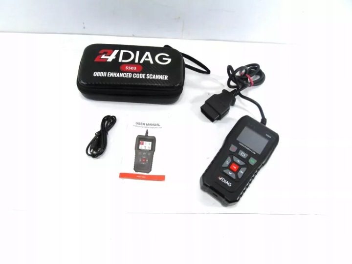 Сканер диагностический 24Diag OBD2 универсальный с językiem polskim, фото 1