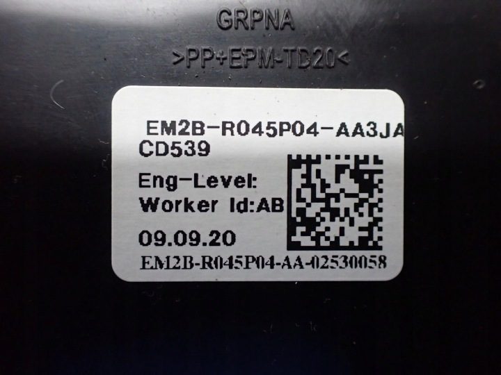 БАРДАЧОК ПОЛКА ПАНЕЛИ КОНСОЛИ ТОННЕЛЯ ЕВРОПА EM2B-R045P04-A GALAXY III MK4 17 г., фото 3