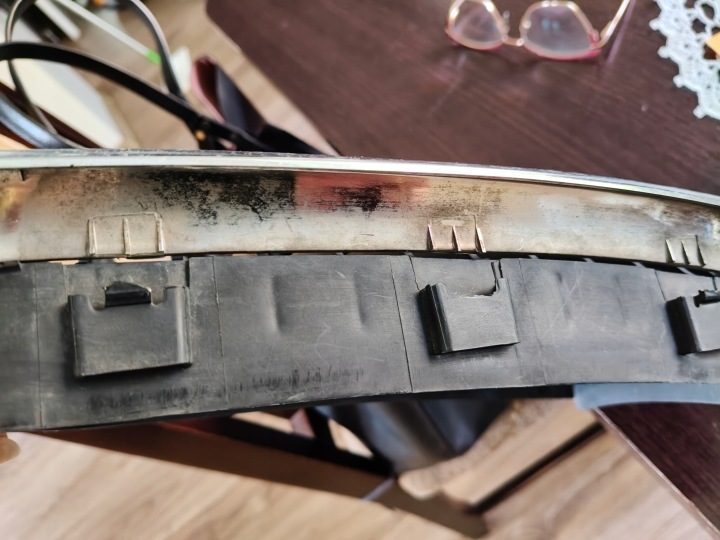 BMW 7 E38 Решетка Ноздря Левая 94-98, фото 5