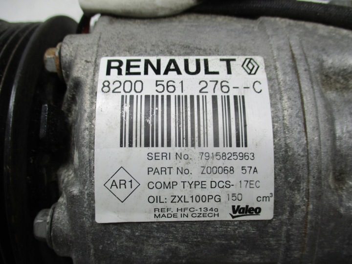 Компрессор кондиционера Renault Laguna III 2,0 dCi 2008 г., фото 9