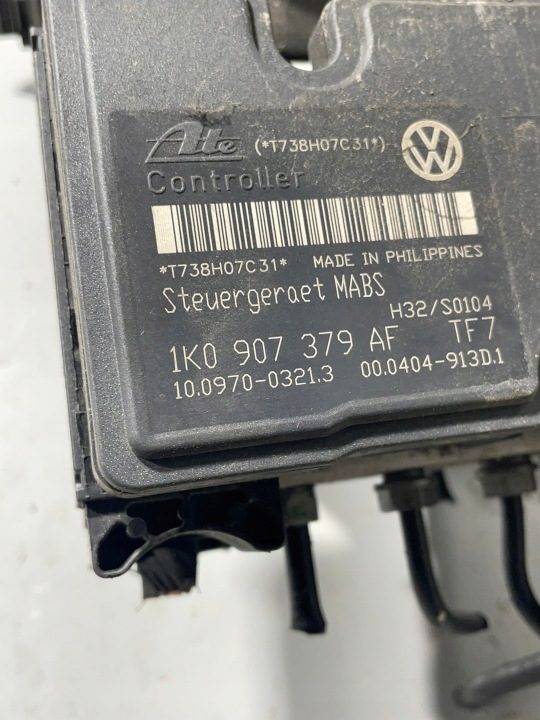 Насос ABS VW CADDY III ФУРГОН (2KA, 2KH, 2CA, 2CH) 1K0907379AF 1.9L дизель, фото 2