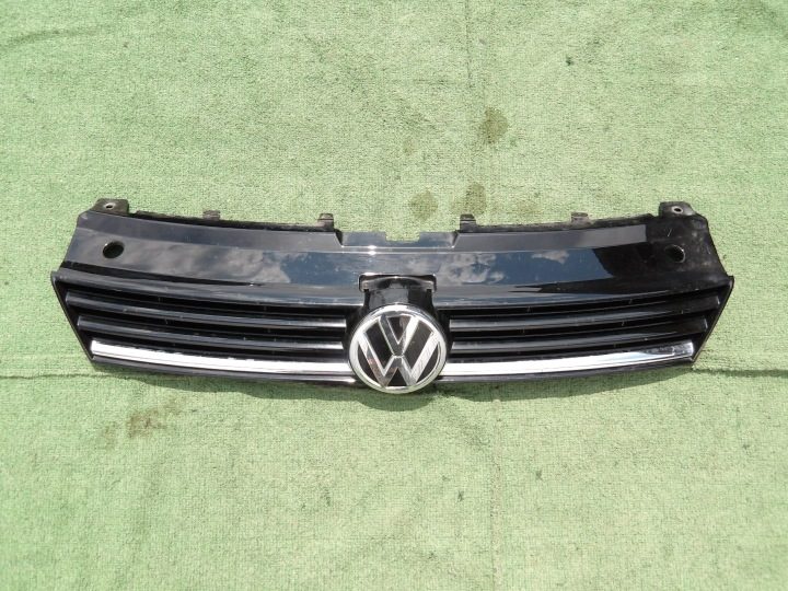 VW POLO V 6R РЕСТАЙЛИНГ 6C 14- РЕШЕТКА РАДИАТОРА ГЛЯНЕЦ AKRYL 6C0853651K 6C0853653F, фото 3