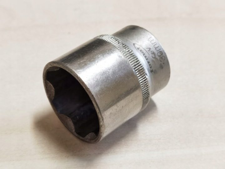Насадка 1/2" 6-kątna SuperLock FORMAT 30 мм, фото 1