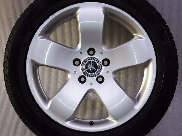 КОЛЕСА MERCEDES E C КЛАСС 8x17 ET33 5x112 ОРИГИНАЛ ЗИМА, фото 6