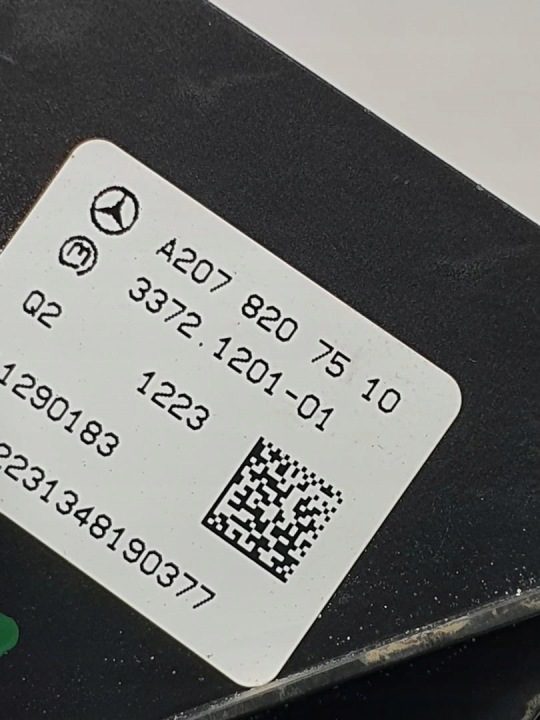 Панель переключатель крыши Mercedes-Benz OE A2078207510, фото 4
