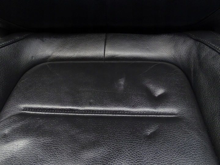 Сиденье левое переднее водителя VW Touareg II 7P кожаное механическое, фото 9