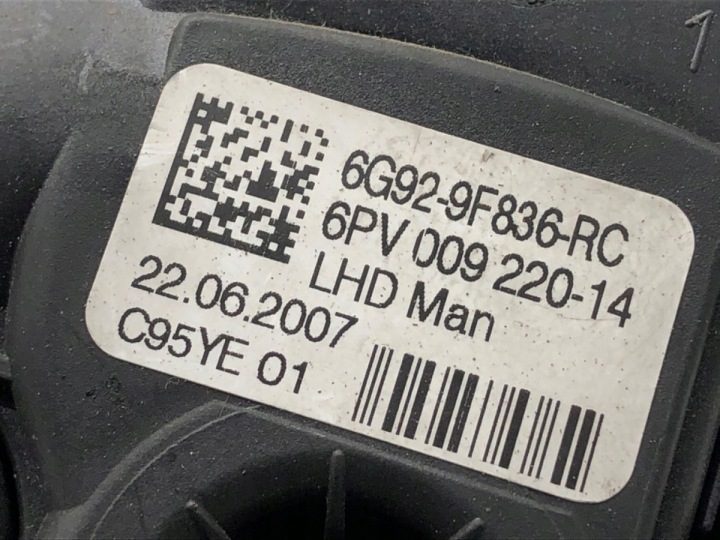 ДАТЧИК ПЕДАЛИ ГАЗА FORD MONDEO MK4 6G92-9F836-RC 1.8 125 л.с. 07-15, фото 4