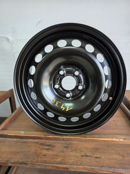 Штампованный диск Volkswagen OE 2Q0601027AG/AH 5.5" x 15" 5x100 ET 40, фото 3