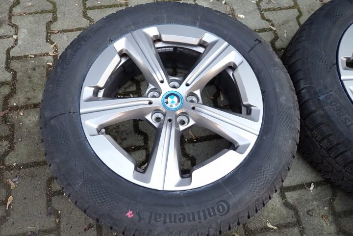 КОЛЕСА ДИСКИ ШИНЫ BMW X1 U11 205/65/17 CONTINENTAL ЗИМА 2024, фото 5