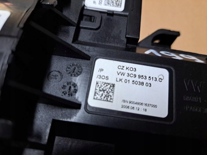 Подрулевой переключатель VW Passat B6 3C9953513C, фото 4