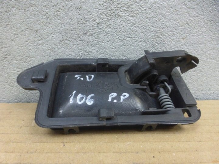 Peugeot 106 3d ручка внутренняя коричневая ПРАВАЯ ПЕРЕДНЯЯ, фото 2