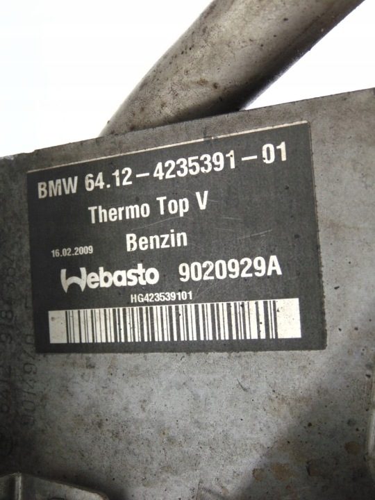 В СБОРЕ WEBASTO 9242144 4235391 4.4 V8 N63 BMW 7 F01 F02 F04 F10 F06 08-, фото 6