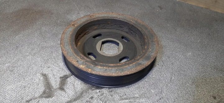 Шкив коленвала NISSAN QASHQAI II (J11, J11_) E116128A 1.6L, фото 4
