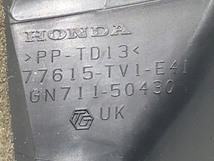 ДЕФЛЕКТОР ОБДУВА ПЕРЕДНИЙ HONDA CIVIC IX Хэтчбек, фото 5