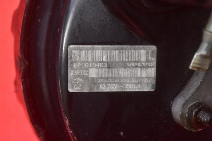 ВАКУУМНЫЙ УСИЛИТЕЛЬ ГЛАВНЫЙ ТОРМОЗНОЙ ЦИЛИНДР EU P08619463 VOLVO S60 1 I 2.4 дизель D5 163 Л.С. 00-04, фото 7