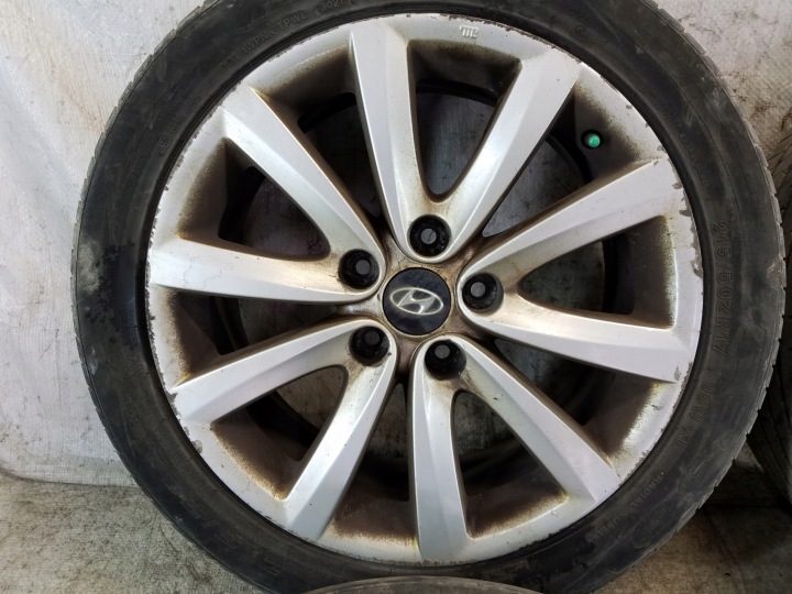 4× Литой диск Hyundai OE 52910-3Z200 7.5" x 17" 5x114.3, фото 6