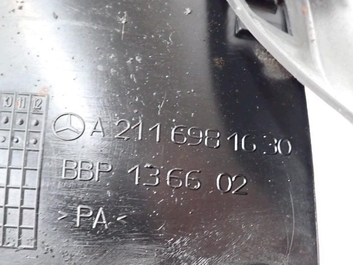 ПОДКРЫЛОК ПРАВЫЙ ЗАДНИЙ ОРИГИНАЛ A2116981630 MERCEDES E W211 02 г., фото 8