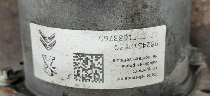 НАСОС ABS ТОРМОЗНОЙ PEUGEOT EXPERT III 9824510880, фото 5