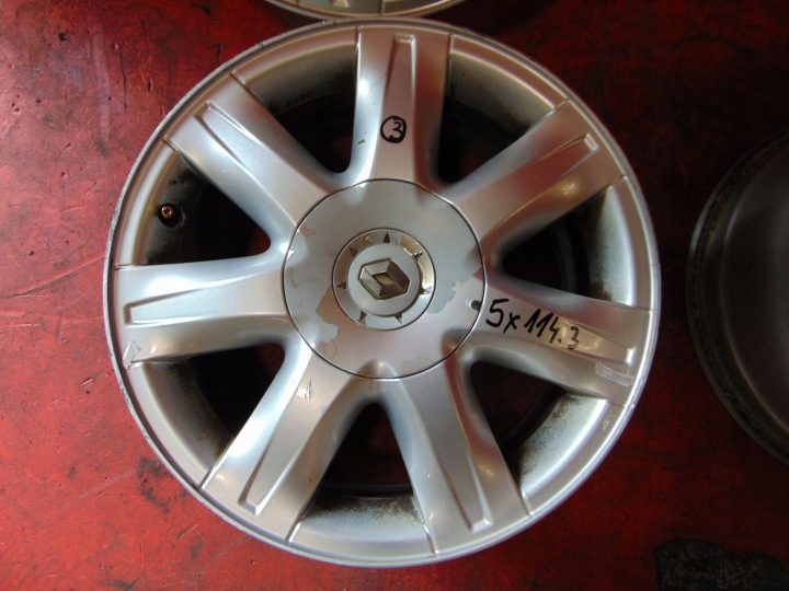 Renault Laguna III 3 литые диски 16'' 5x114.3 7J ET47 403000035R, фото 9