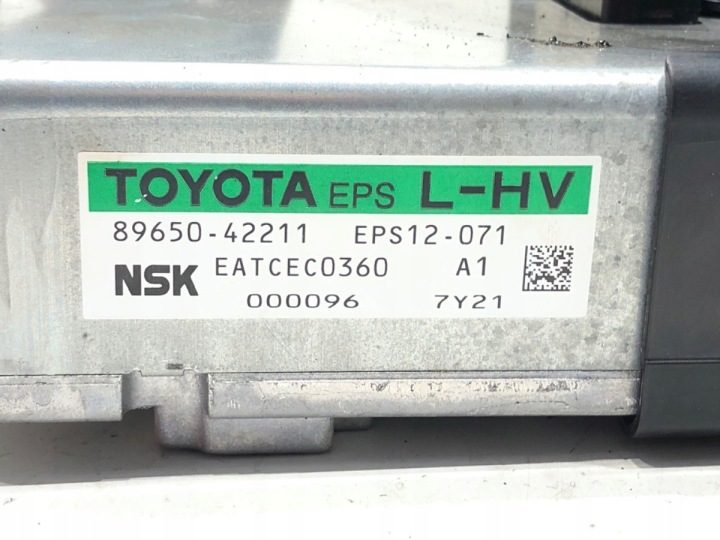 БЛОК УПРАВЛЕНИЯ ЭУР TOYOTA RAV 4 IV 89650-42211, фото 4