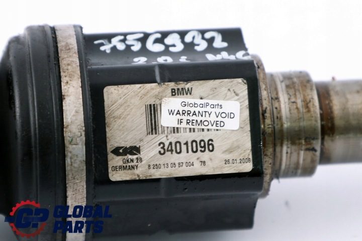 BMW X3 E83 2.0i N46 Полуось Правая Передняя L=958MM, фото 12