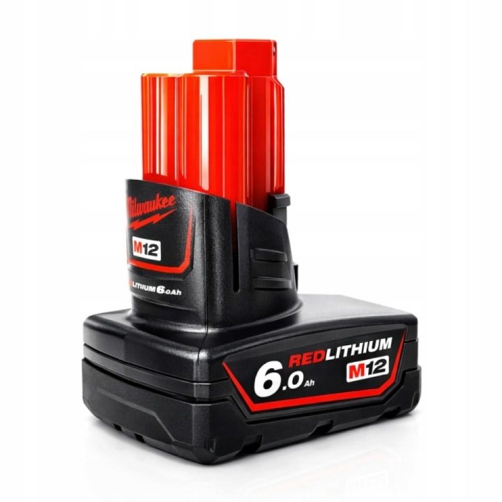 Аккумулятор 12 В 6,0 А·ч Li-Ion Milwaukee M12 B6, фото 1