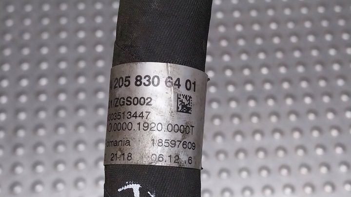 ТРУБКА КОНДИЦИОНЕРА A2058306401 MERCEDES W205 W213 C43 3.0 V6, фото 6