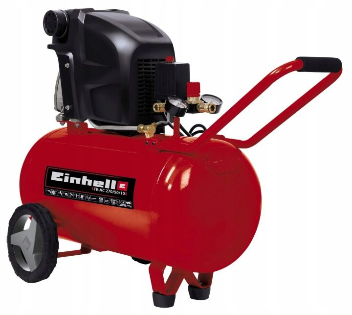 Компрессор масляный Einhell TE-AC 270/50/10 50 l 10 бар, фото 1