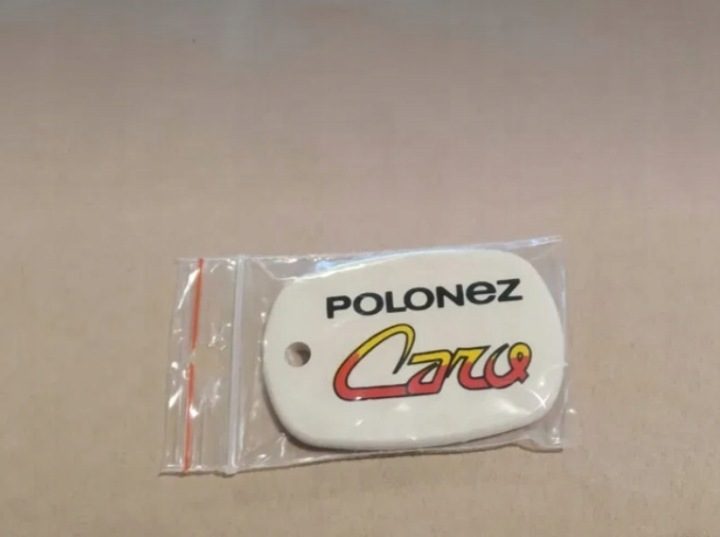 БРЕЛОК ДЛЯ КЛЮЧЕЙ - ZAWIESZKA - РЕТРО ПНР FSO POLONEZ CARO - GADGET 66, фото 1
