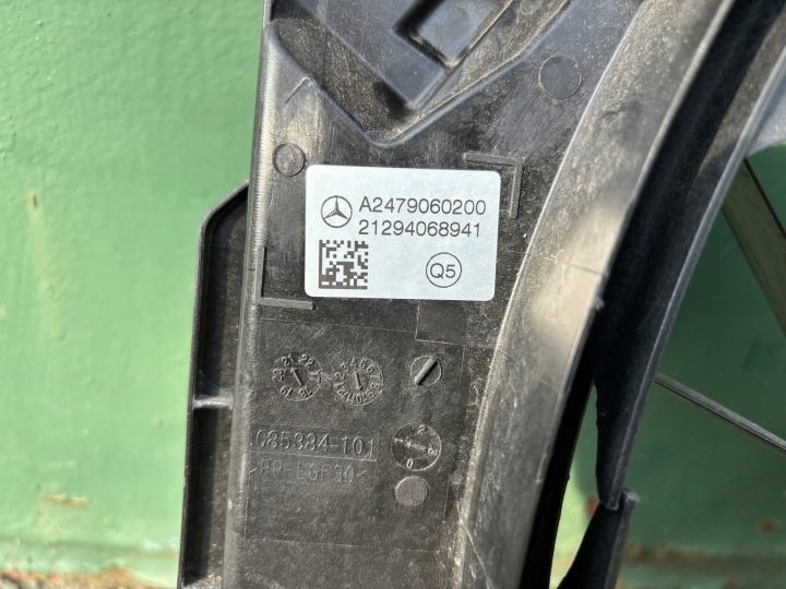 КОРПУС ВЕНТИЛЯТОРА MERCEDES A 177 247 CLA 118 GLA 247 GLB X247 2479060200, фото 2
