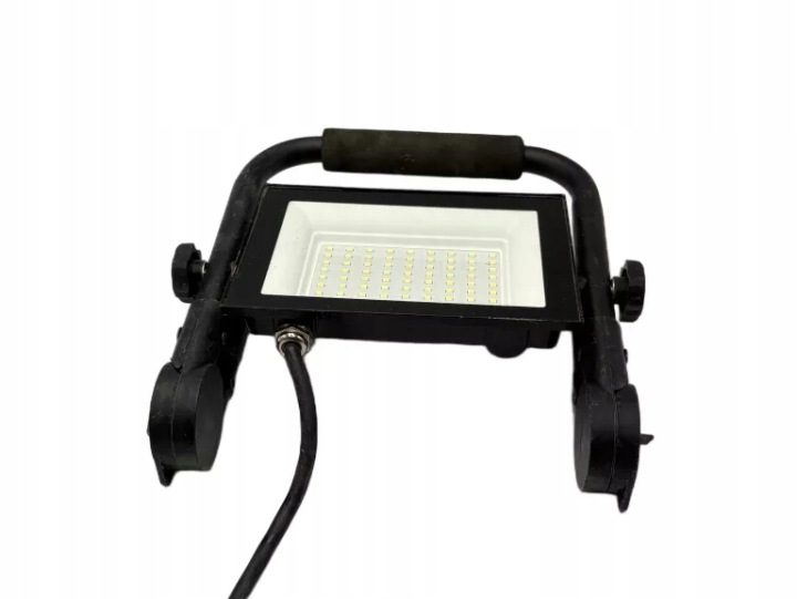 Прожектор LED NELI, переносной, 50W, 4500lm, 6400K, IP65, черный, GTV, фото 4