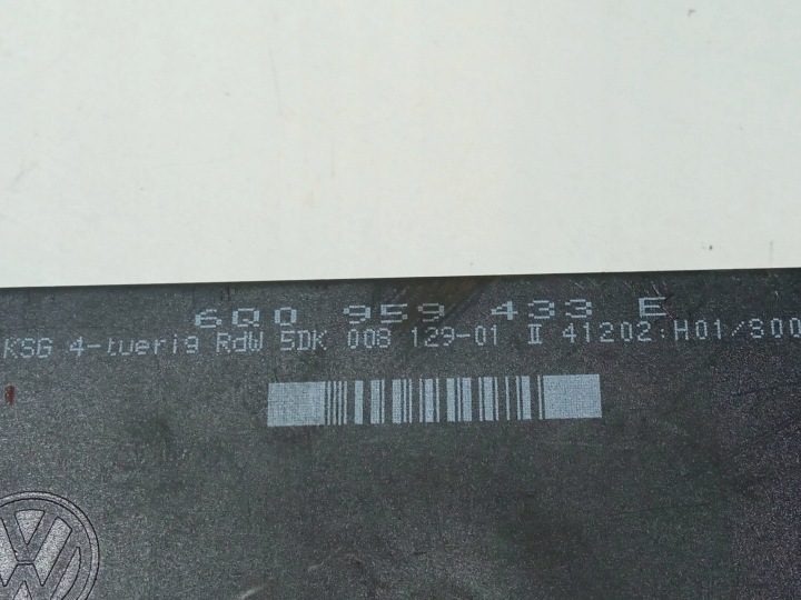 Блок комфорта 6Q0959433E Seat Ibiza III (2002-2008), фото 2