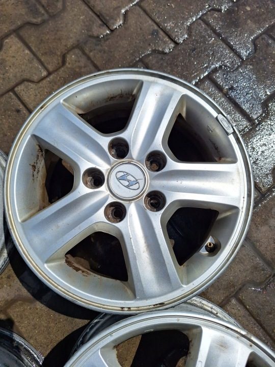 4× Литой диск Hyundai OE I30 5.5" x 15" 5x114.3, фото 4