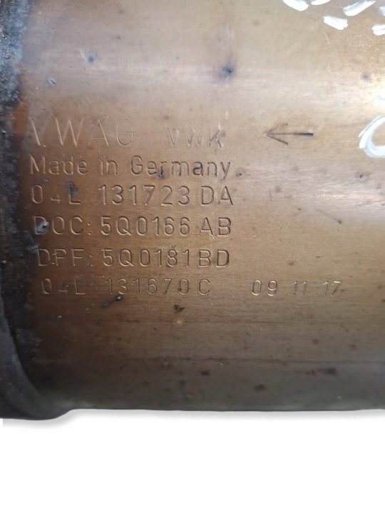 Катализатор/DPF Audi Q2 - 5Q0166AB, фото 3