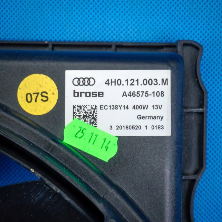 Вентиляторы радиатора Audi S6 RS6 A8 4H0121003M 4H0959455AB 4H0959455AC, фото 7